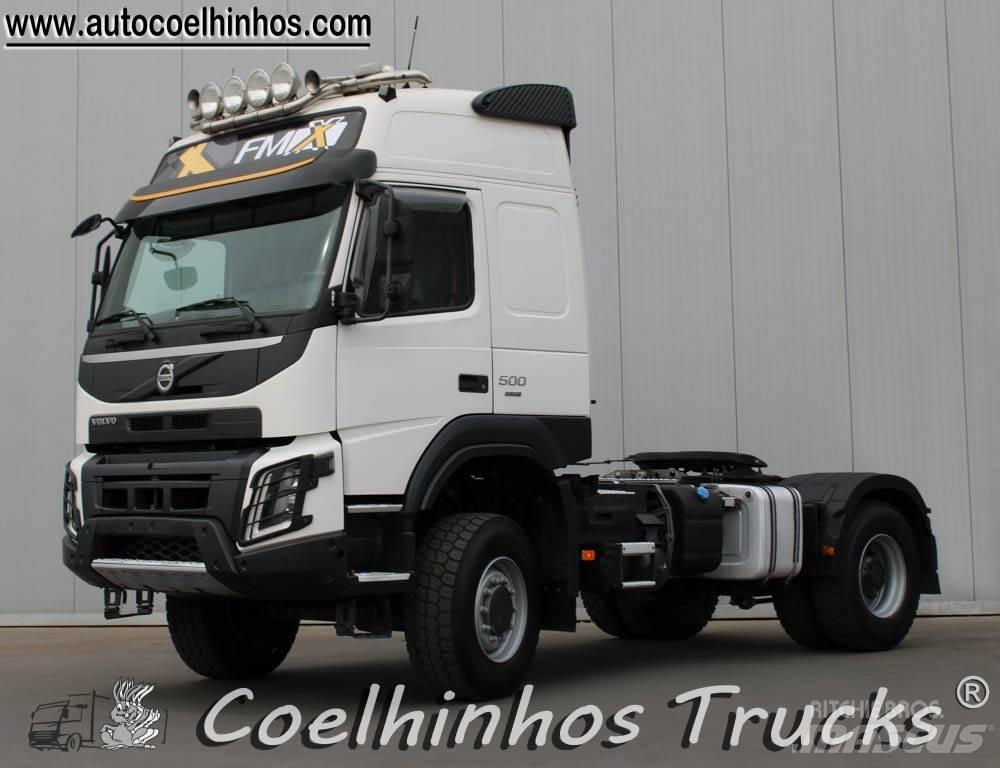 Volvo FMX 500   4x4 中古トラクターヘッド | トレーラーヘッド