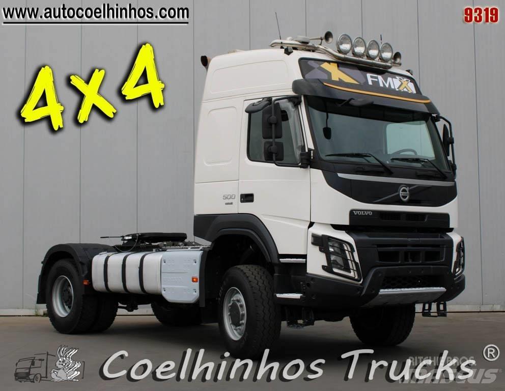 Volvo FMX 500   4x4 中古トラクターヘッド | トレーラーヘッド