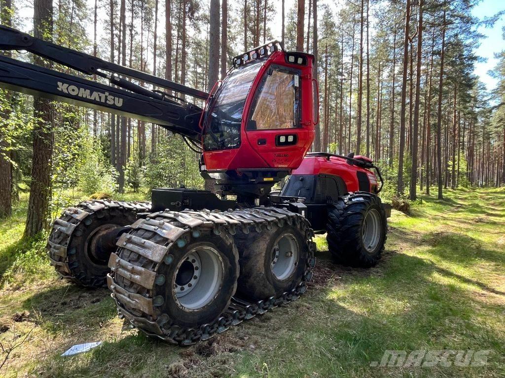 Komatsu 931 ハーベスター