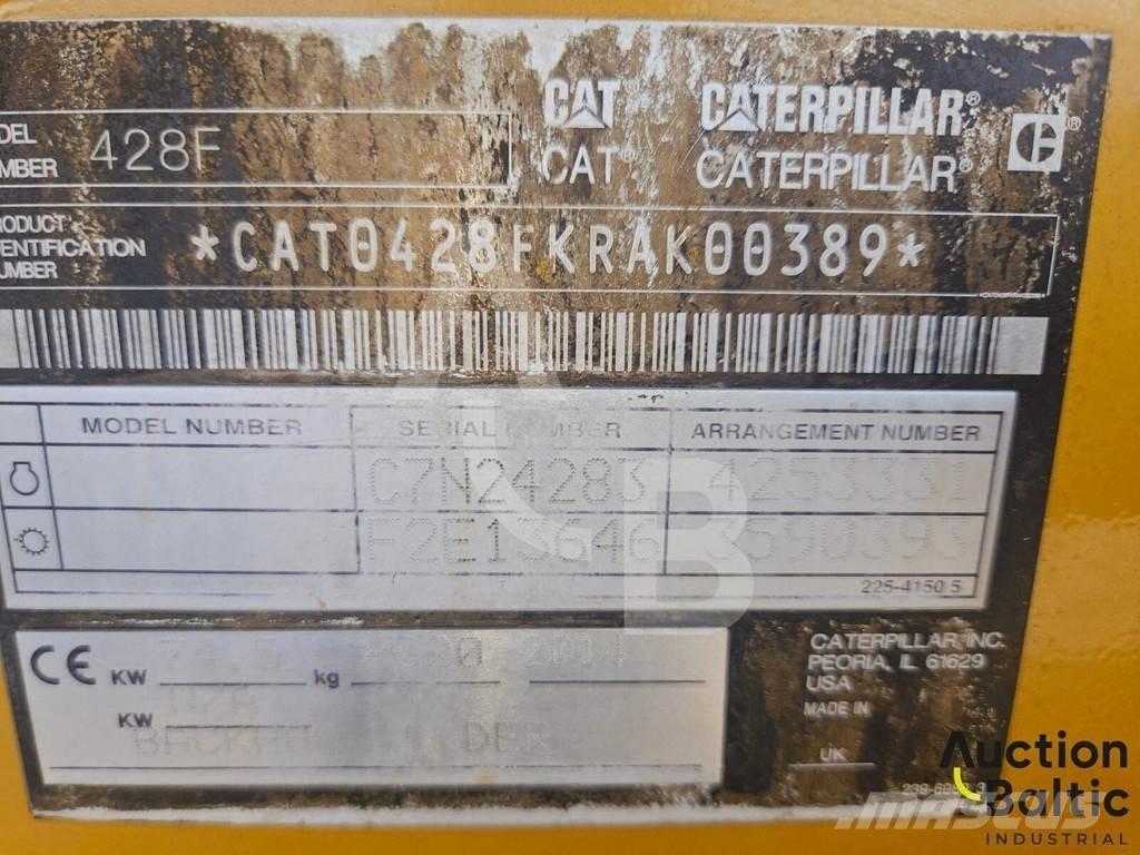 CAT 428 F バックホーローダー