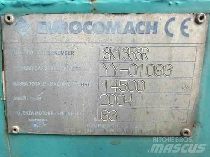 Kobelco SK135SR 特殊油圧ショベル