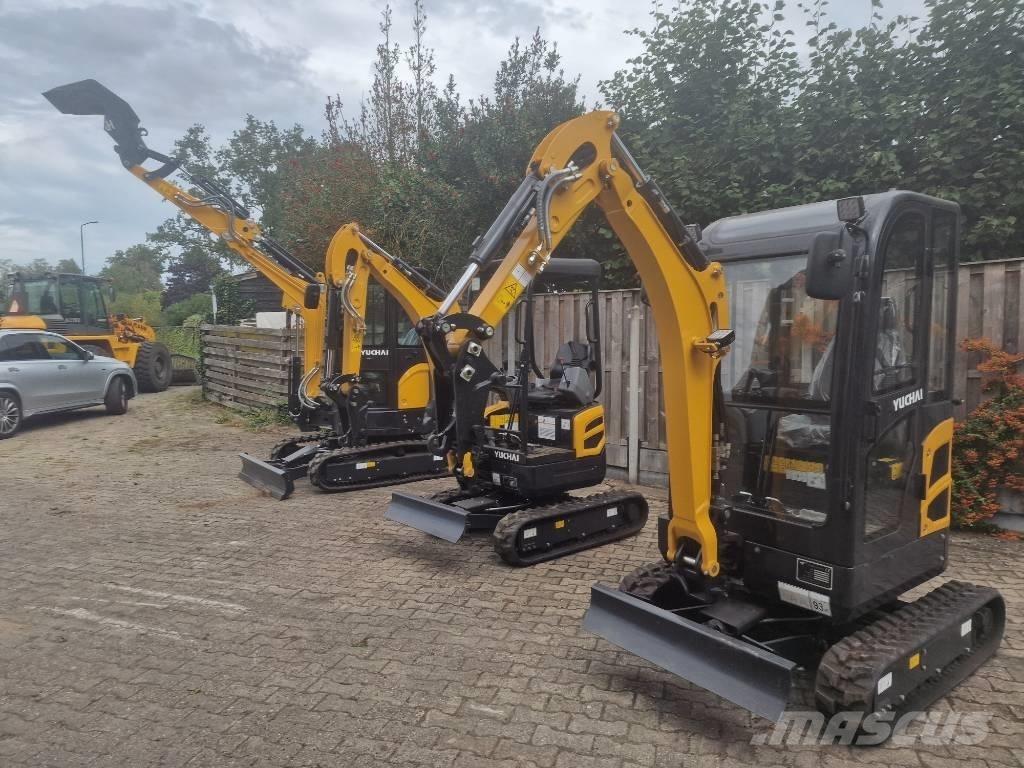 Yuchai U17 U20 U27 中型油圧ショベル 7ｔ-12ｔ（ユンボ・パワーショベル・バックホー）