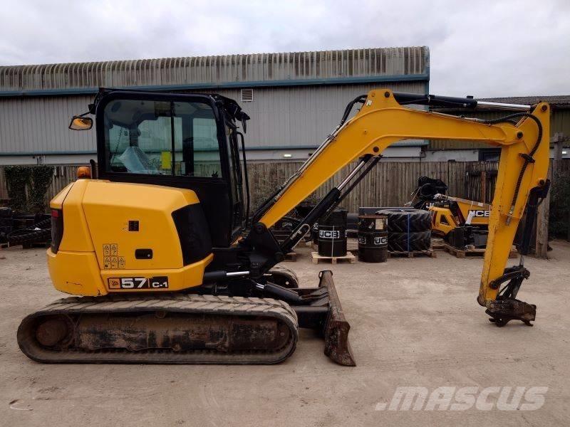 JCB 57 C-1 ミニ油圧ショベル 7t以下（ミニユンボ・ミニディガー）