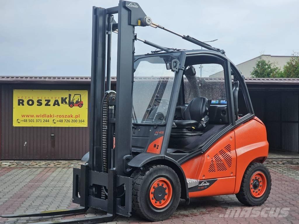 Linde H45T-02 LPGフォークリフト