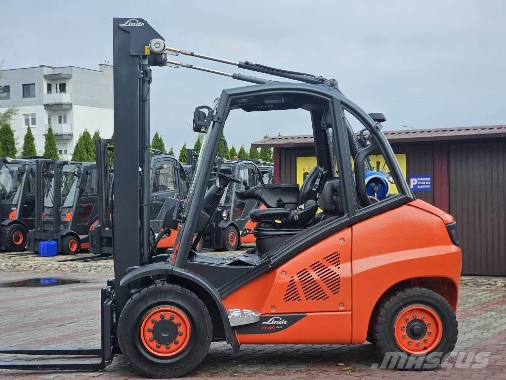 Linde H45T-02 LPGフォークリフト