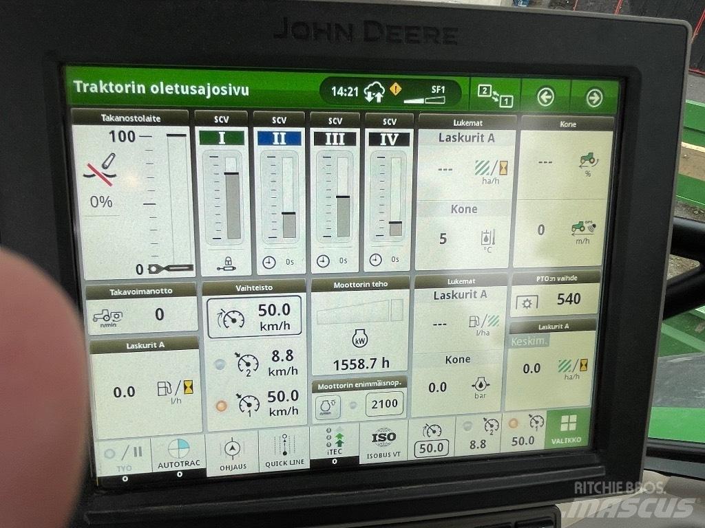 John Deere 6155R トラクター