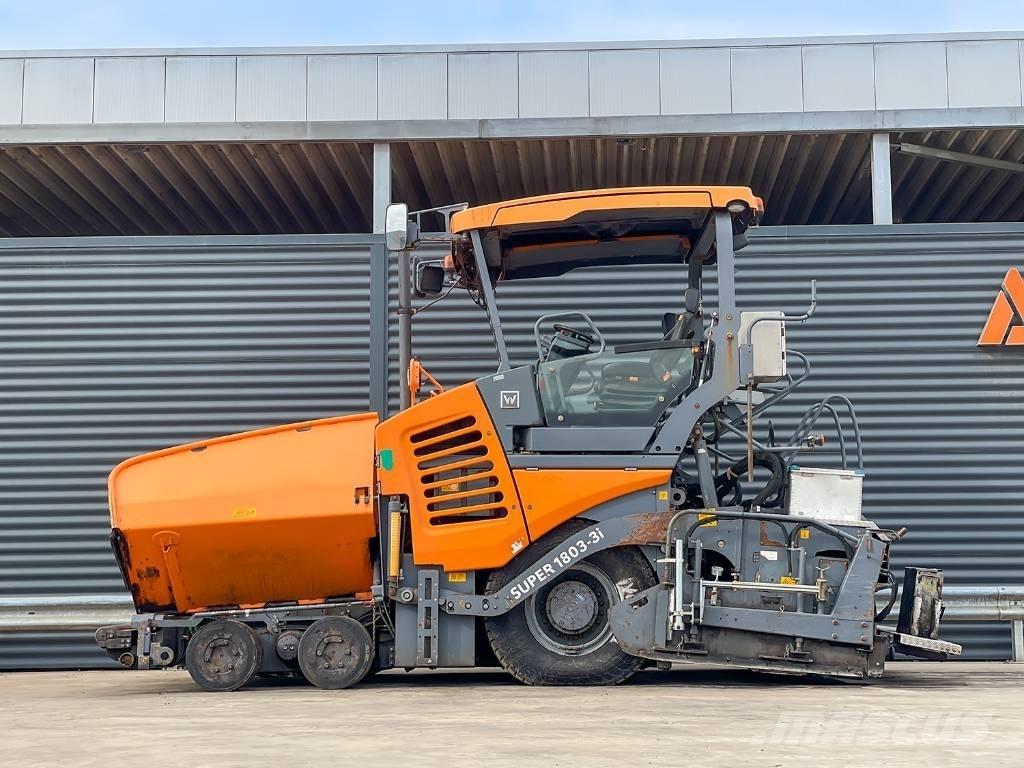 Vögele SUPER 1803-3I アスファルトフィニッシャ