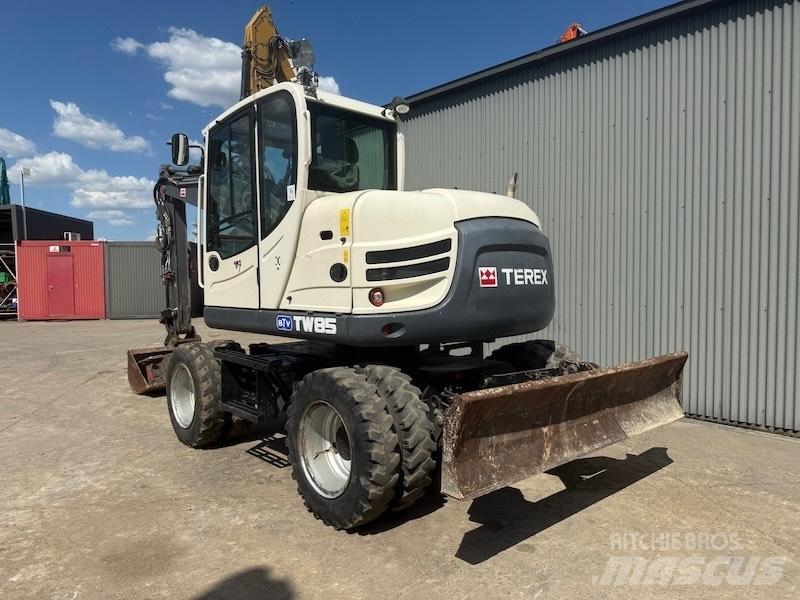 Terex TW 85 ホイール式油圧ショベル（パワーショベル・ユンボ・バックホー）