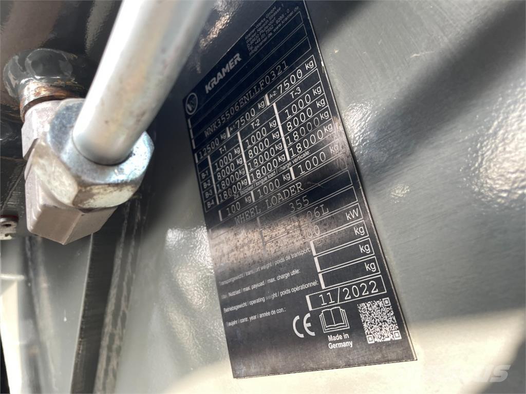 Kramer KL70.8L ホイールローダー・タイヤショベル