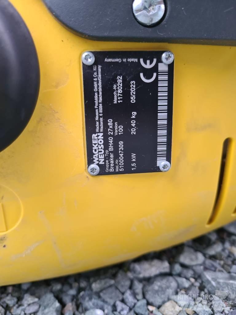 Wacker Neuson BH40 ハンマー／ブレーカ