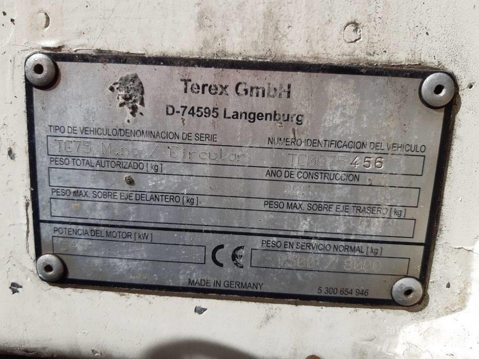 Terex Schaeff TC 75 ミニ油圧ショベル 7t以下（ミニユンボ・ミニディガー）
