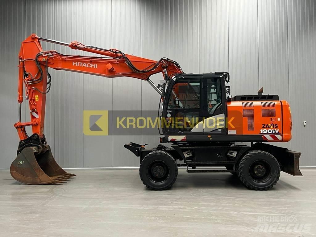 Hitachi ZX 190 W-6 ホイール式油圧ショベル（パワーショベル・ユンボ・バックホー）