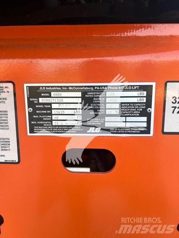 JLG 400S ブームリフト　直伸型