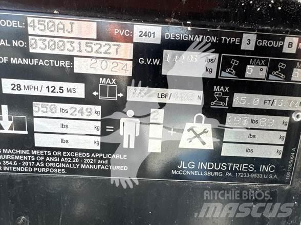JLG 450AJ ブームリフト　屈伸型