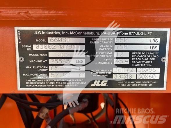 JLG 660SJ ブームリフト　直伸型