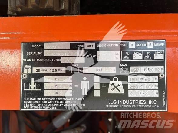 JLG 660SJ ブームリフト　直伸型