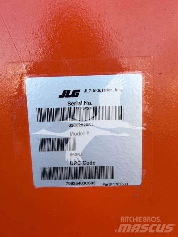 JLG 860SJ ブームリフト　直伸型
