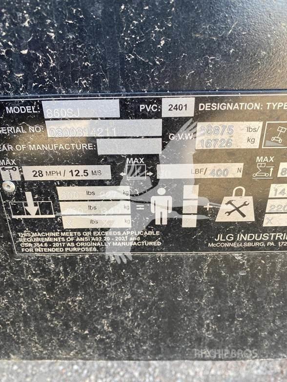 JLG 860SJ ブームリフト　直伸型