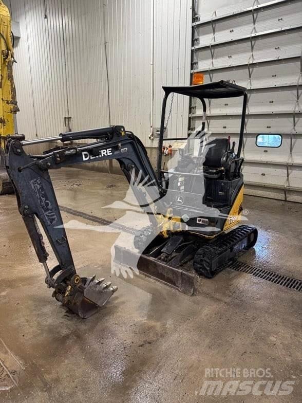 John Deere 17 ミニ油圧ショベル 7t以下（ミニユンボ・ミニディガー）