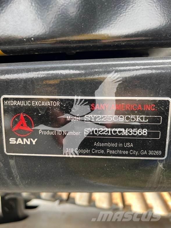 Sany SY225C 大型油圧ショベル12t以上（パワーショベル・ユンボ）