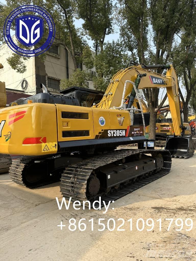 Sany SY 305 C 中型油圧ショベル 7ｔ-12ｔ（ユンボ・パワーショベル・バックホー）