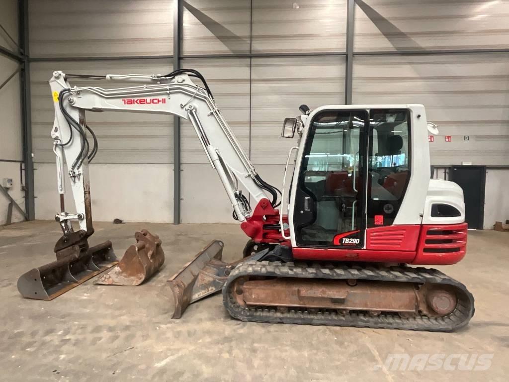 Takeuchi TB 290 中型油圧ショベル 7ｔ-12ｔ（ユンボ・パワーショベル・バックホー）