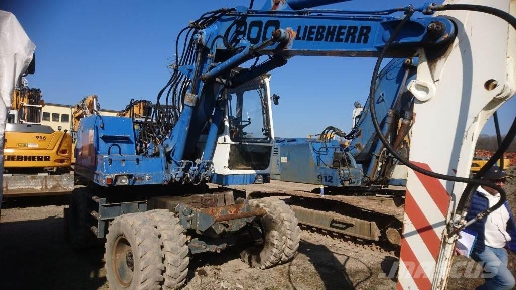 Liebherr A900 ホイール式油圧ショベル（パワーショベル・ユンボ・バックホー）