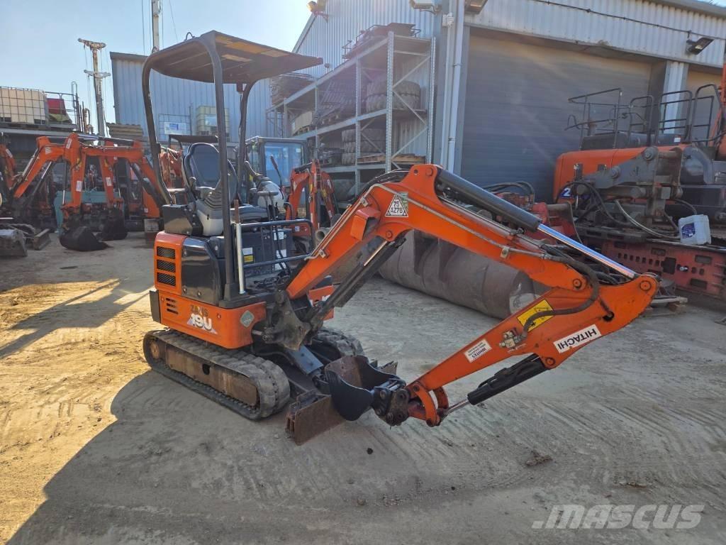 Hitachi ZX 19 U-6 ミニ油圧ショベル 7t以下（ミニユンボ・ミニディガー）