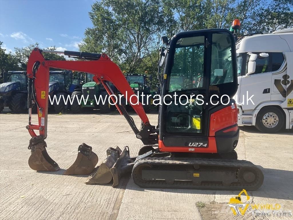 Kubota U 27-4 ミニ油圧ショベル 7t以下（ミニユンボ・ミニディガー）