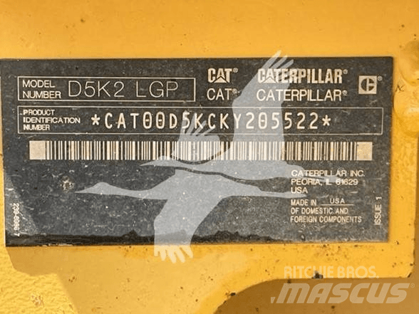CAT D5K2 LGP ブルドーザー