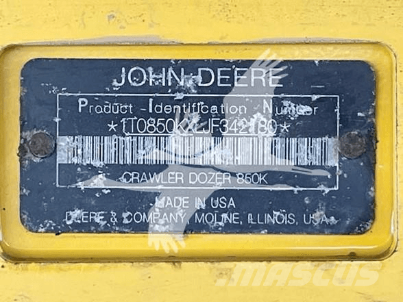 John Deere 850K ブルドーザー