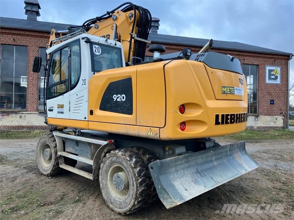 Liebherr A920 ホイール式油圧ショベル（パワーショベル・ユンボ・バックホー）