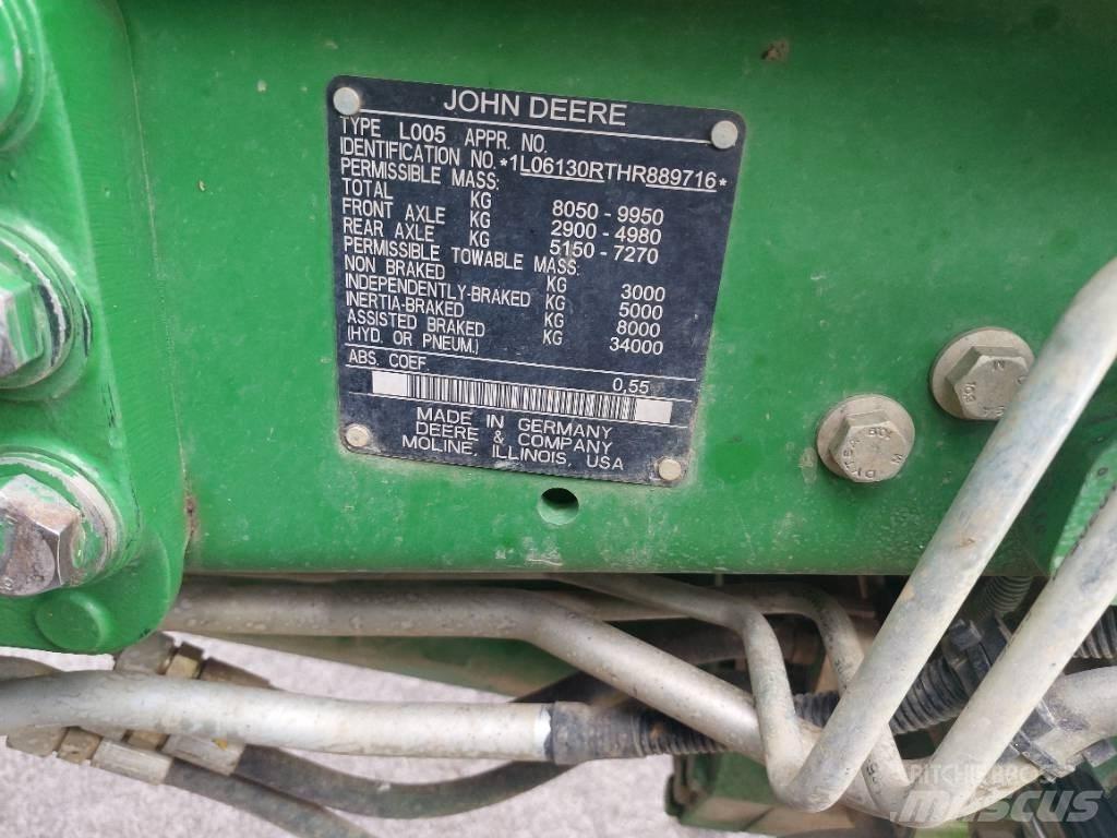 John Deere 6130 R トラクター
