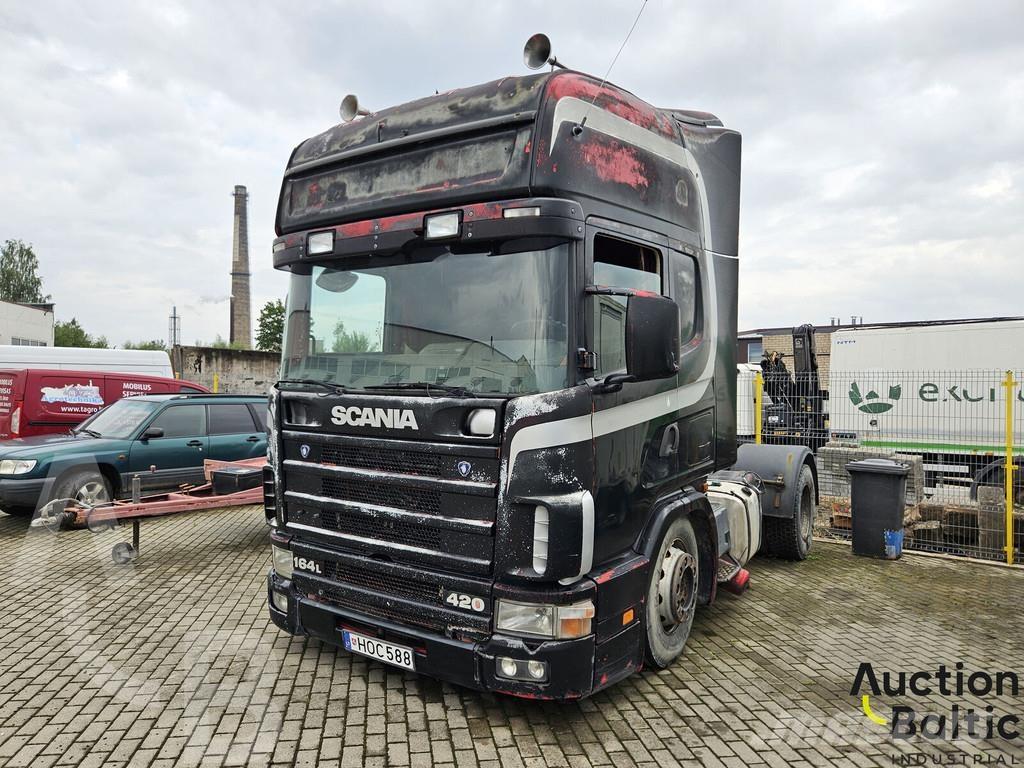 Scania 420 中古トラクターヘッド | トレーラーヘッド