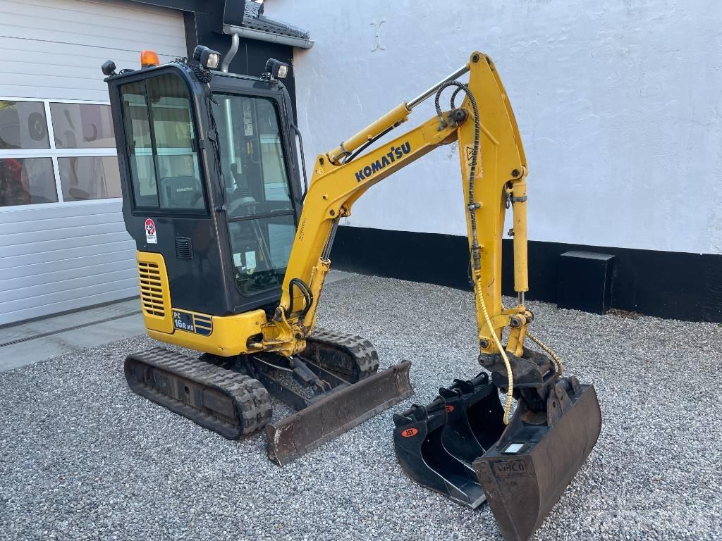 Komatsu PC 16 R-3HS ミニ油圧ショベル 7t以下（ミニユンボ・ミニディガー）