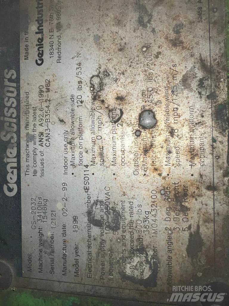 Genie GS-2032 その他リフトとプラットフォーム