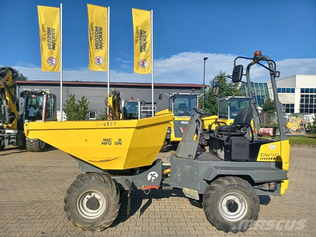 Wacker Neuson DW40 サイト　ダンプ