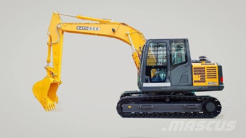 Kato 135 NS 大型油圧ショベル12t以上（パワーショベル・ユンボ）