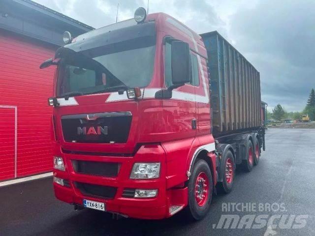 MAN TGX 35.480 クレーントラック、ユニック車