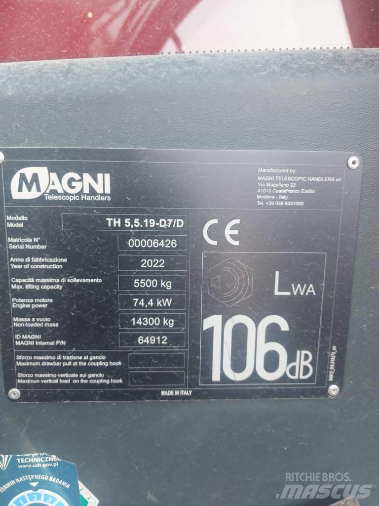 Magni TH 5.5 19 P テレスコーピックハンドラー