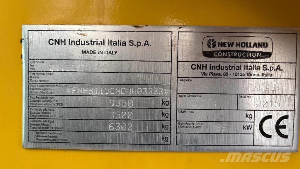 New Holland B 115 C バックホーローダー