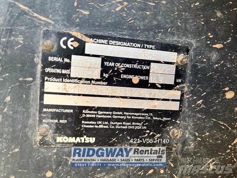 Komatsu WA 380-8 廃棄物並び替え設備