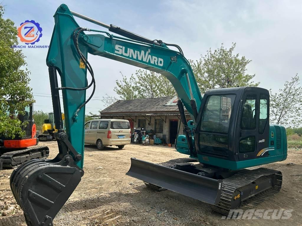 Sunward SWE 90 中型油圧ショベル 7ｔ-12ｔ（ユンボ・パワーショベル・バックホー）