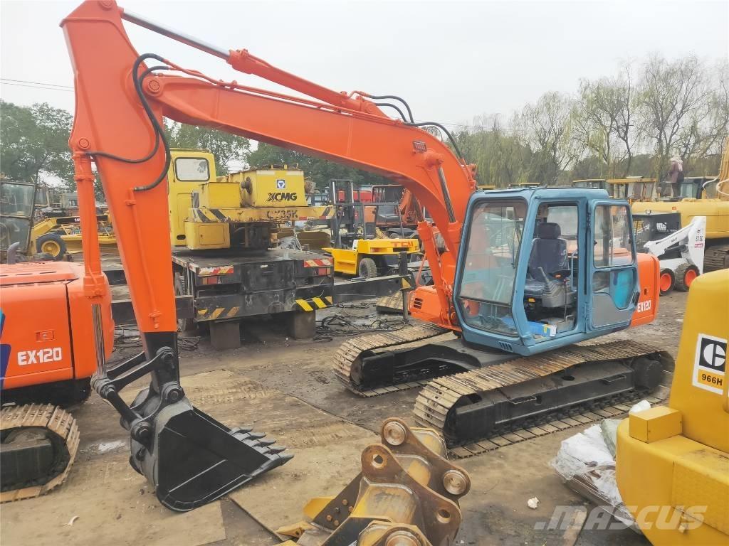 Hitachi EX120 中型油圧ショベル 7ｔ-12ｔ（ユンボ・パワーショベル・バックホー）