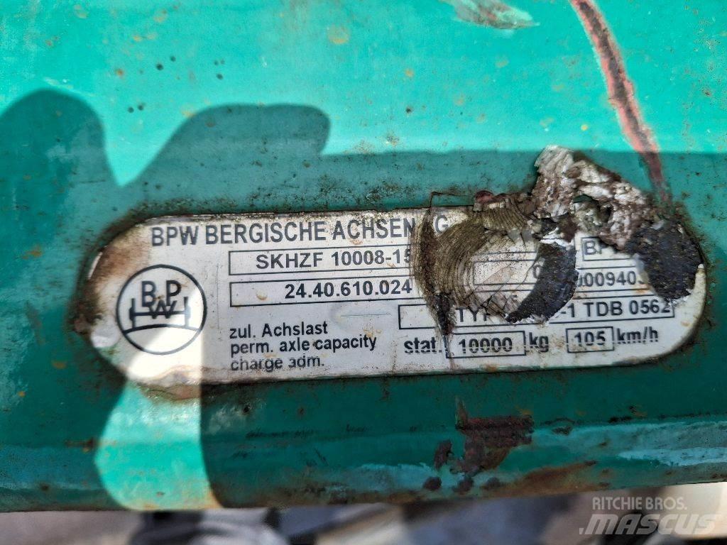 BPW SKHZF 10008-15 アクスル
