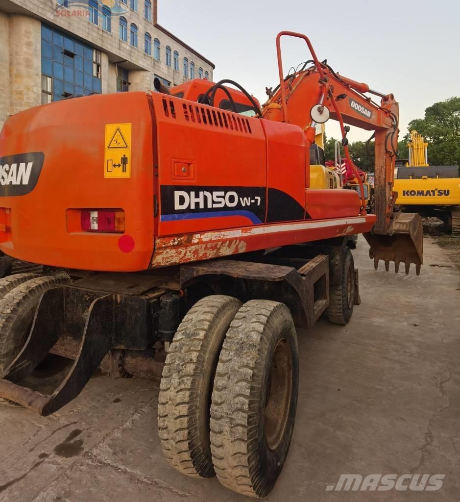 Doosan DH 150 W-7 ホイール式油圧ショベル（パワーショベル・ユンボ・バックホー）