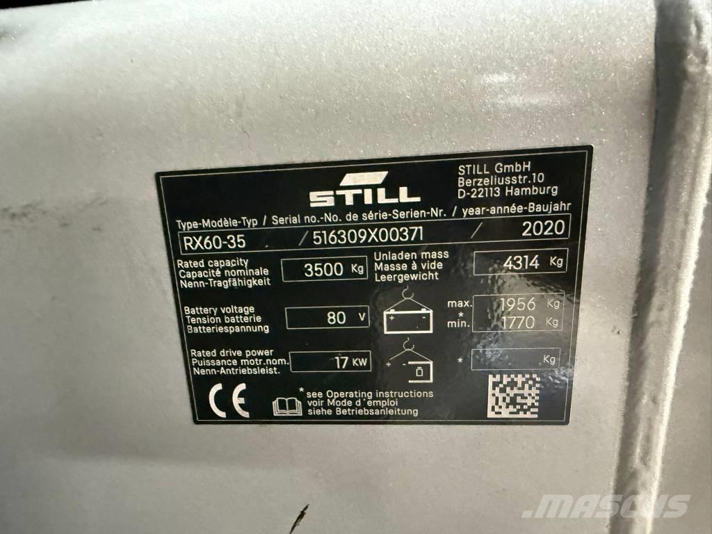 Still RX 60-35 バッテリーフォークリフト