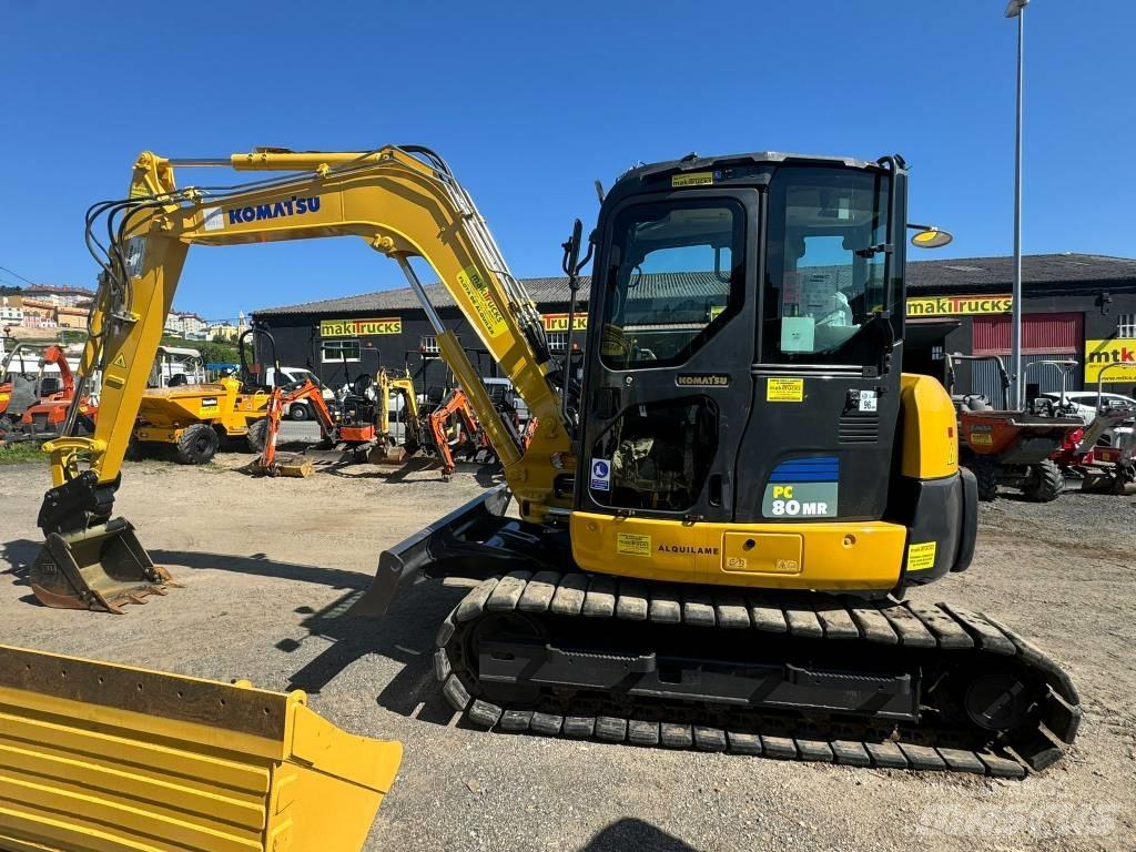 Komatsu PC 80 MR-3 中型油圧ショベル 7ｔ-12ｔ（ユンボ・パワーショベル・バックホー）