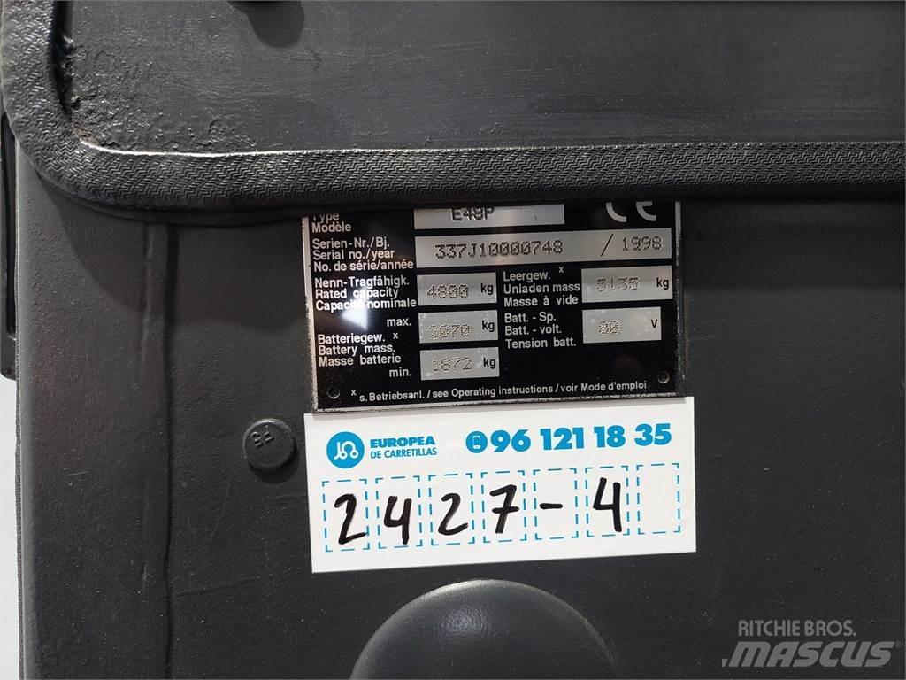 Linde E48P バッテリーフォークリフト