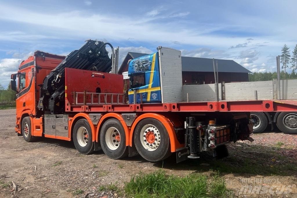 Scania R 500 クレーントラック、ユニック車